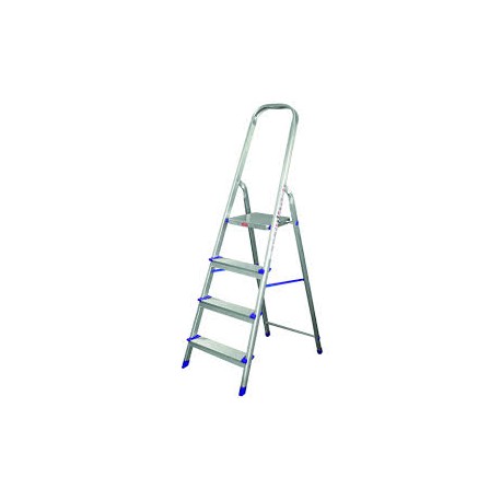 escalera aluminio tijera lytec 4 peldaños (1 unid.)