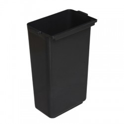 cubo grande para carro utilitario basic negro (1 unid.)