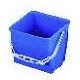 cubo 18lts azul rubbermaid (1 unid.)