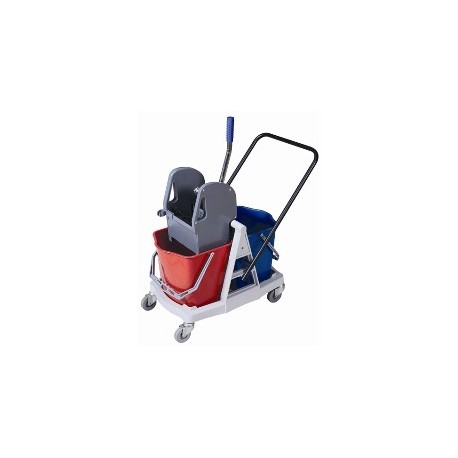carro doble cubo con prensa (1 unid.)