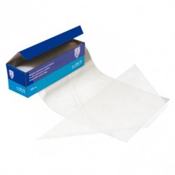 mangas desechables 53,5cms transparente (1 pack 100 unid.)