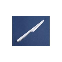 cuchillo blanco gama eco (1 pack 100 unid.)