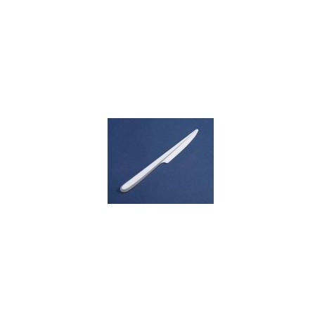 cuchillo blanco gama eco (1 pack 100 unid.)