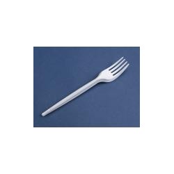tenedor blanco gama eco (1 pack 100 unid.)