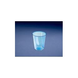vaso glass 250cc azul (1 caja 250 unid.)