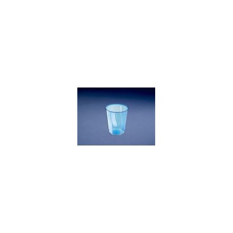 vaso glass 250cc azul (1 caja 250 unid.)
