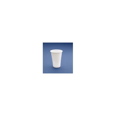 vaso blanco palstico 220cc nupik (1 pack 100 unid.)