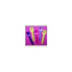 cucharita helado extra 7,8cms colores fluor/cristal (1 kilo)