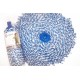 FREGONA MICROFIBRA AZUL-BLANCO 150grs (1 UNID)