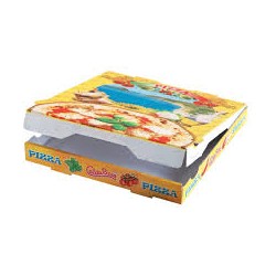 caja pizza 40x40x3,5 (1 pack 100 unid.)