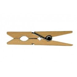 pinza ropa madera (1 pack 24 unid.)