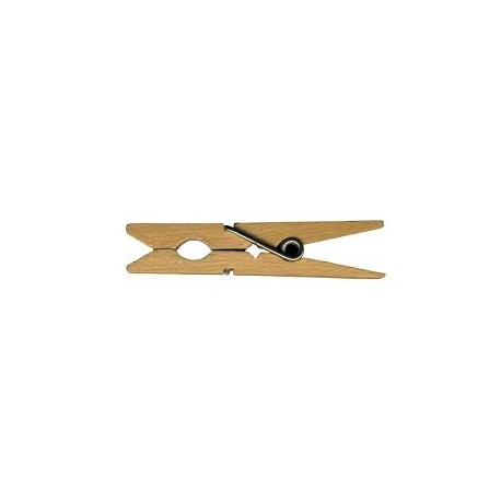 pinza ropa madera (1 pack 24 unid.)