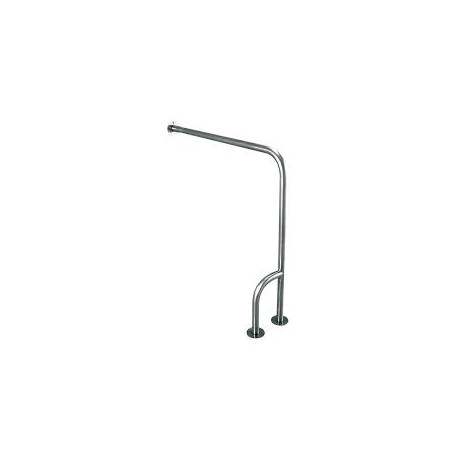 barra inox pared suelo-izquierda (1 unid.)