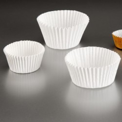 capsulas petit fours 32g/m2 5,3x3,7 blanco litos (1 pack 1000 unid.)
