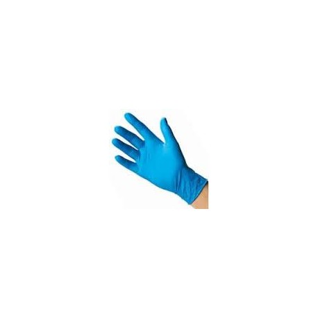 guante multi latex blue t/m (1 pack 100 pares)