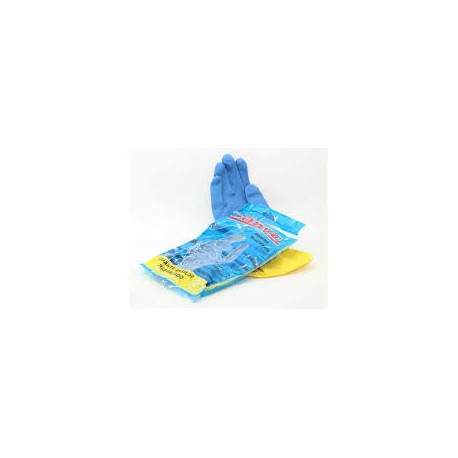 guante menaje bicolor extra-f sanyc t/p (1 par)