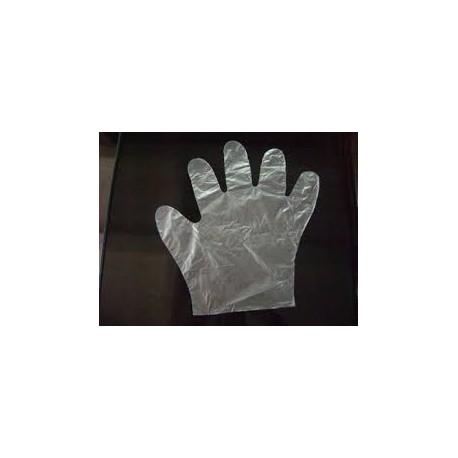guante plastico desechable (1 pack 100 pares)