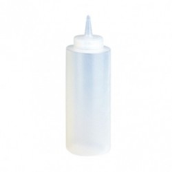 pera para salsas 360ml 6x18,2cms translucido pehd (1 pack 6 unid.)