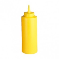 pera para salsa 360ml 5,7x18,2 amarillo pehd (1 pack 6 unid.)