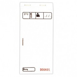 blocs comanda mini duplicado 50x2 hojas 7,5x15 blanco (1 unid.)