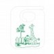 babero infantil 23x31 blanco dry tissue (1 pack 100 unid)