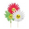 adornos heladors chelline sol 15cms (1 pack 100 unid.)