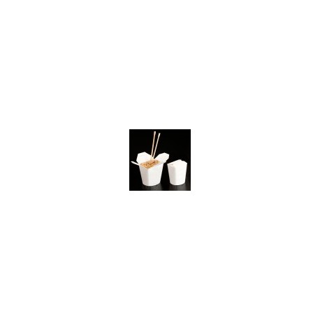 envase microondable 480ml 8x9 blanco carton (1 pack 50 unid.)