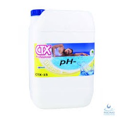 minorador de Ph- liquido envase 20 lts