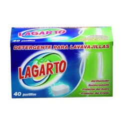 lavavajillas pastilla lagarto (1 caja 40 unid.)