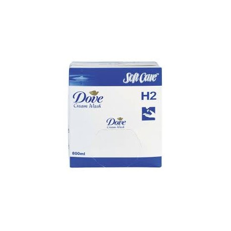 soft care dove cream wash H2 (1 envase 0,8lts)