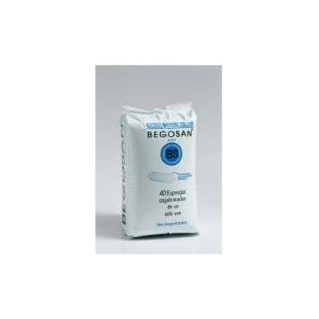 esponja jabonosa begosan BS/1 12x20 (1 pack 40 unid.)
